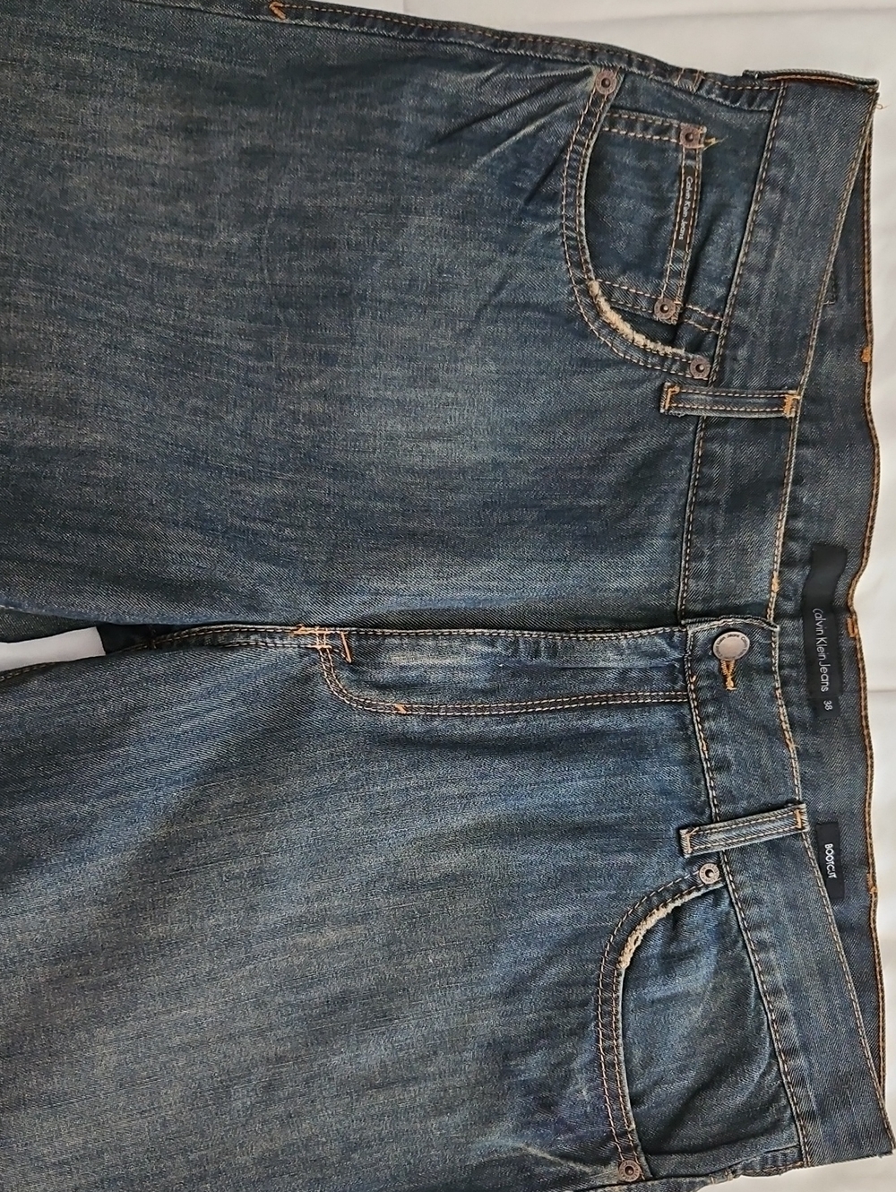 Calvin Klein Jeans Dark Blue Denim Jeans